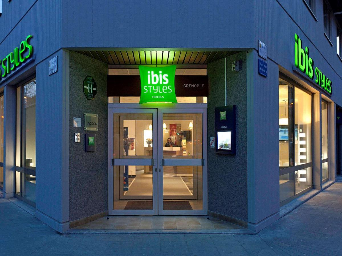 Ibis Styles Grenoble Centre Gare Exterior foto